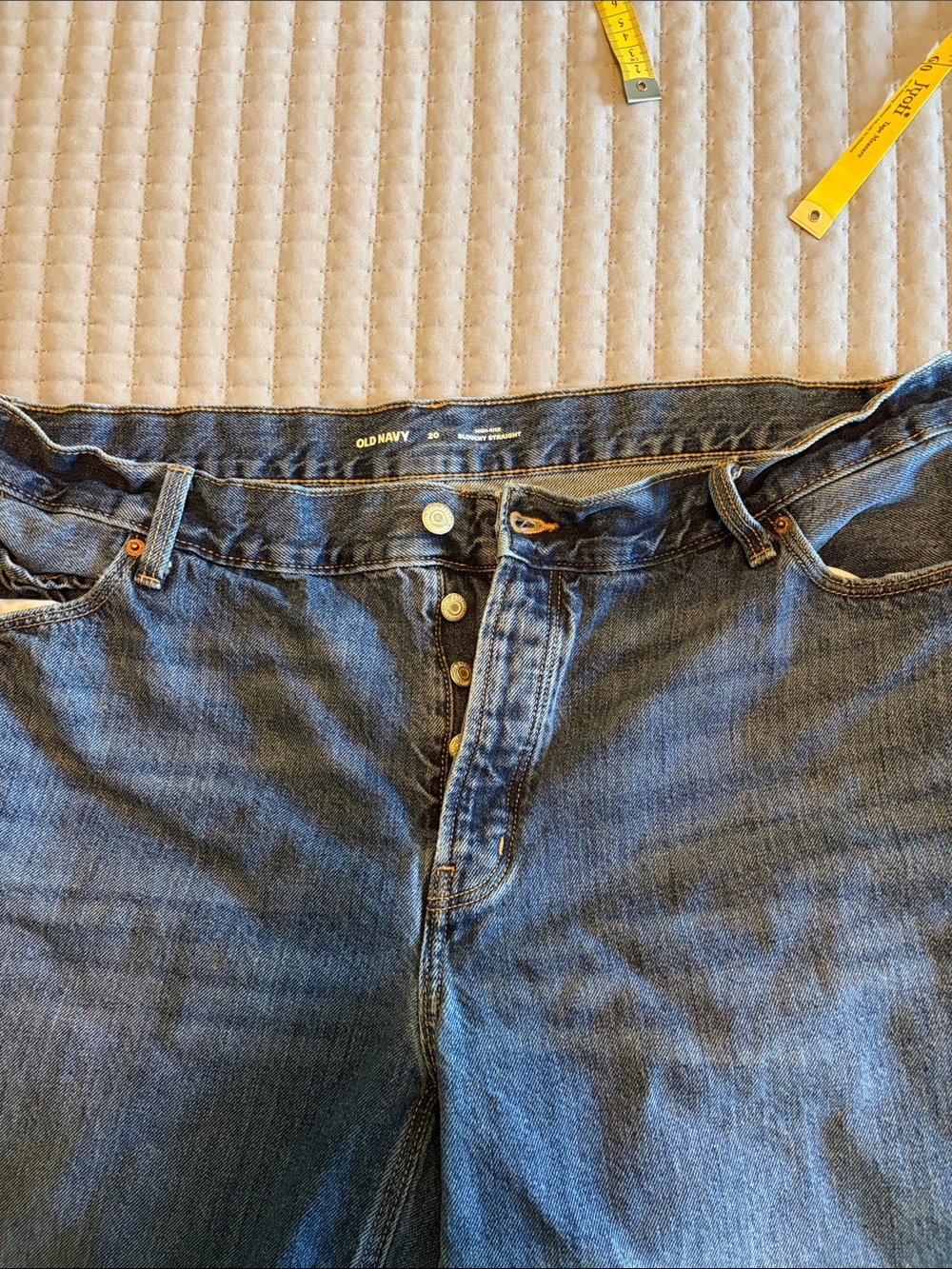 Old Navy Slouchy Straight High-rise Jeans